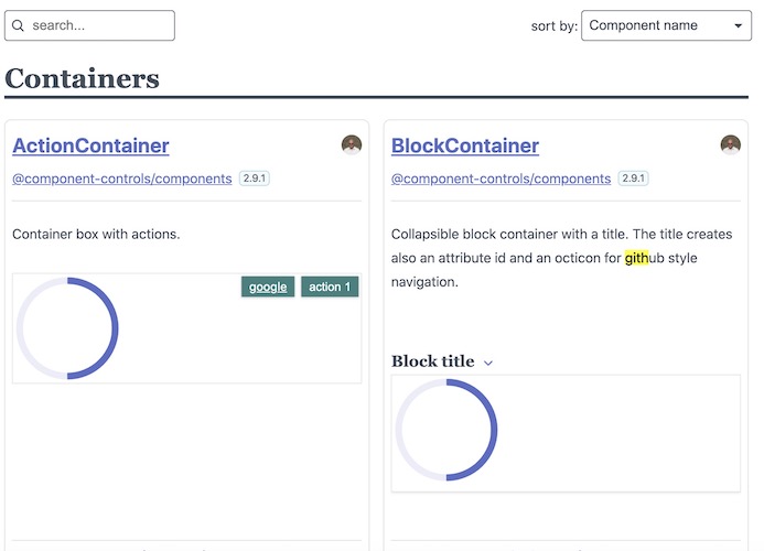 components catalog